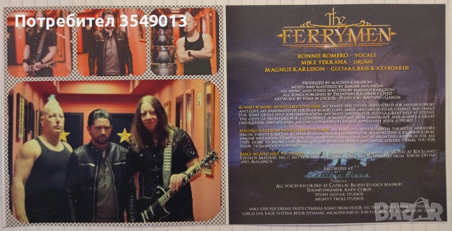 Неофициални cd / цд дискове - нови - The Ferrymen , снимка 11 - CD дискове - 52944860