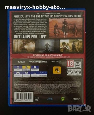 Red Dead Redemption 2 за PS4, снимка 2 - Игри за PlayStation - 53355175