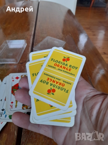 Стари карти за игра Florida Boy Orange, снимка 3 - Други ценни предмети - 52054739