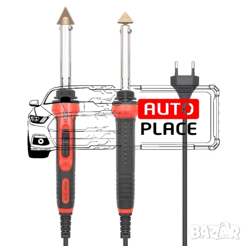 Поялник за изглаждане и армиране на пластмасови детайли