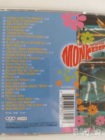 The Monkees – The Definitive Monkees - оригинален диск музика, снимка 2 - CD дискове - 52841601