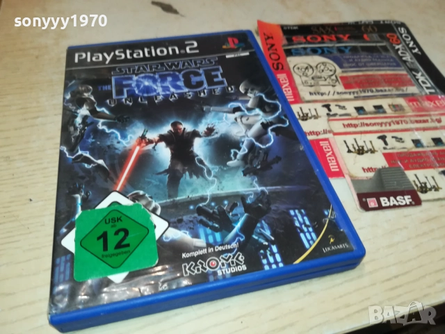 SONY PS2 GAME STAR WARS FORCE 2511251616