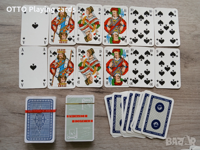 Стари карти за игра на сантасе , снимка 3 - Карти за игра - 51895090