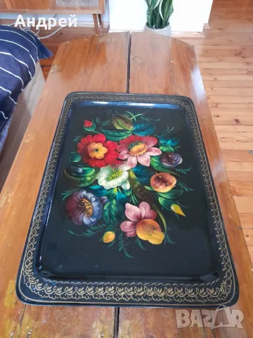 Стар поднос #19, снимка 2 - Други ценни предмети - 49154847