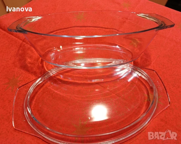 Гювеч с капак от огнеупорно стъкло“MARINEX“, снимка 3 - Съдове за готвене - 51872710