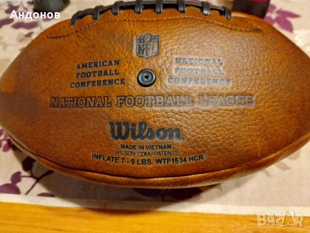 Топка футбол ръгби оригинал, снимка 4 - Футбол - 52872131