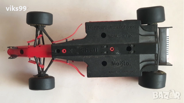 Ferrari F310 1996 Shell Schumacher - 1:20 - Maisto, снимка 10 - Колекции - 53008366