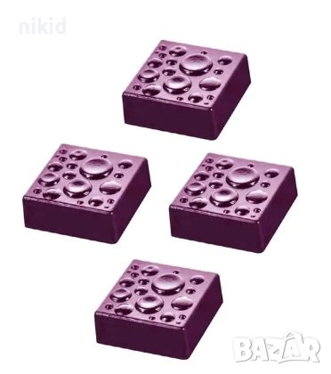 3d квадрати с мехури пластмасова форма Поликарбонатна отливка калъп за Шоколадови бонбони пралини, снимка 3 - Форми - 39308881