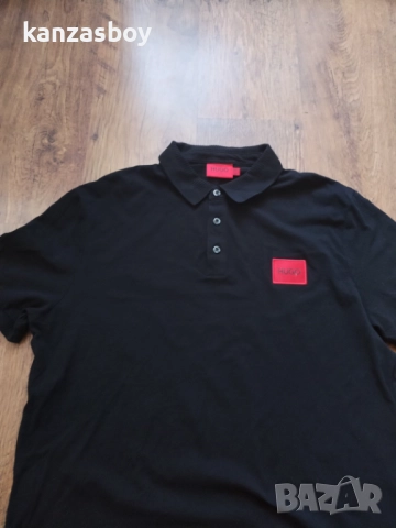 hugo boss dereso 212 - страхотна мъжка тениска  КАТО НОВА ХЛ, снимка 4 - Тениски - 51476084