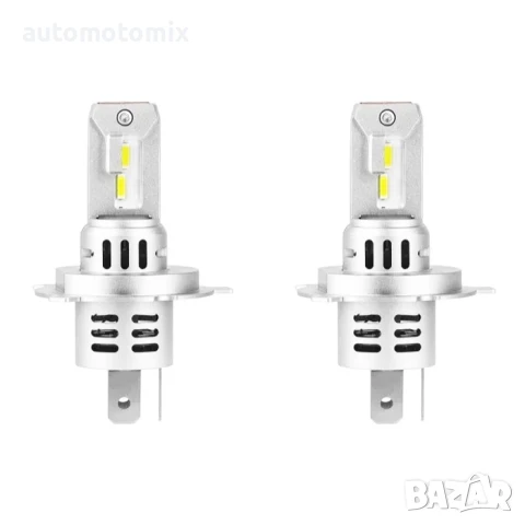 LED крушки A8 - H4 - 6500K - 12V/36W, к-т/2бр/, снимка 3 - Аксесоари и консумативи - 50806715