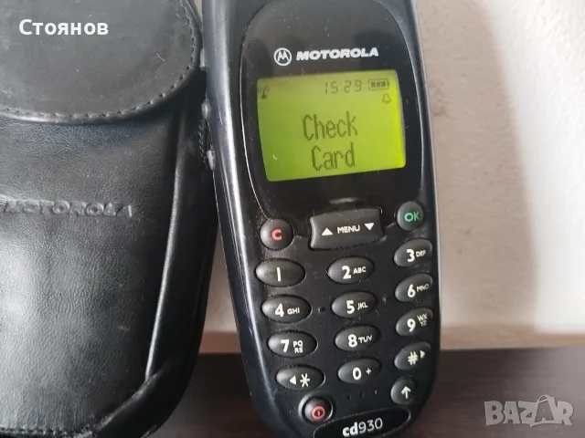 Телефон GSM MOTOROLA sd930 Germany, снимка 4 - Motorola - 56533721