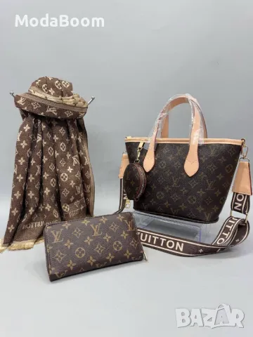 Louis Vuitton дамски комплекти Различни цветове , снимка 4 - Шалове - 48813423