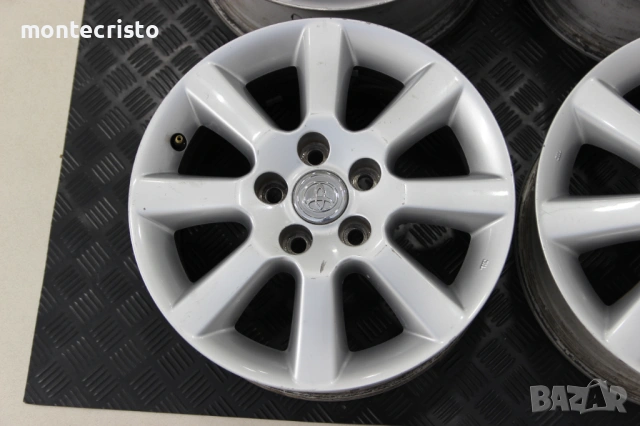 Алуминиеви джанти Toyota Avensis T25 T250 (2003-2009г.) 16 цола / 54.1 / 5x100 / 42611-05230, снимка 8 - Гуми и джанти - 53933187