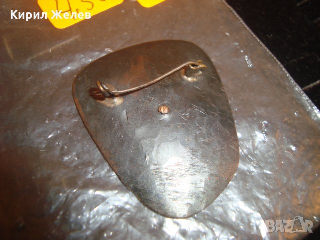 МЕДНА СТАРА БРОШКА с ЕЛЕН МАЙСТОРСКА ИЗРАБОТКА 1394, снимка 5 - Други - 30395545