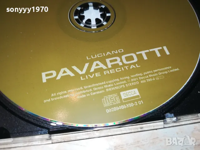 LUCIANO PAVAROTTI CD 0605251155, снимка 6 - CD дискове - 50174833