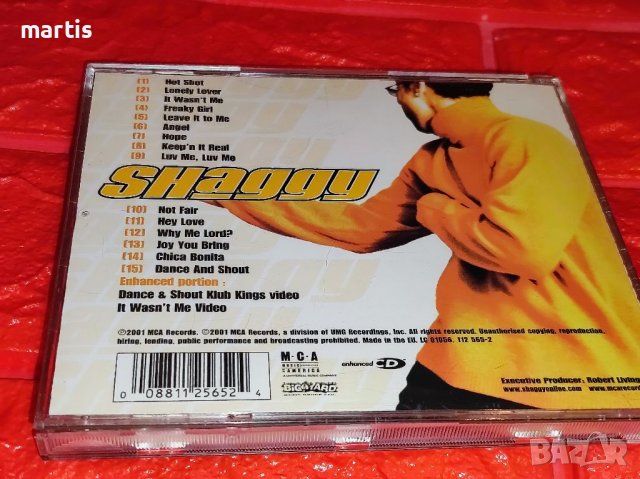 Shaggy CD, снимка 3 - CD дискове - 38043853