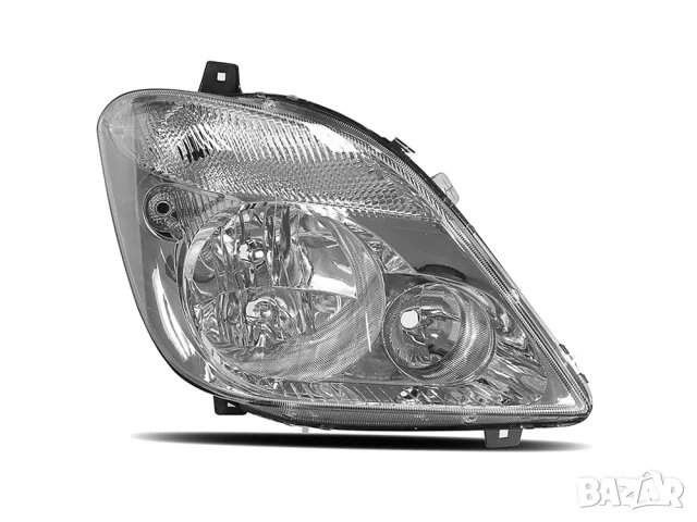Фар Ayfar за Mercedes Sprinter W906 2007–2014 – с мотор за регулиране – ляв/десен, снимка 4 - Аксесоари и консумативи - 55870548