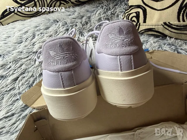оригинални кожени маратонки Adidas , снимка 3 - Маратонки - 55806381