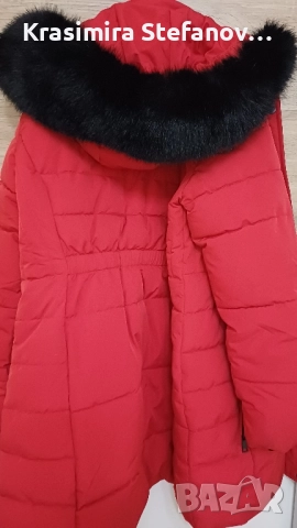 дамско ватирано зимно яке, снимка 2 - Якета - 52259324