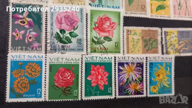 Марки Виетнам, снимка 3 - Филателия - 50368128