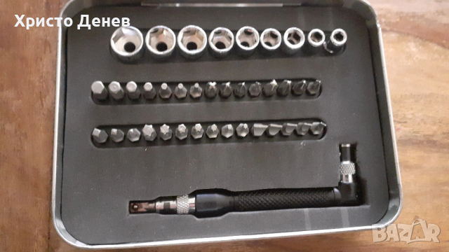 гедоре в метална кутия, чисто ново, надеждно и качествено, 40 части, снимка 2 - Гедорета - 53355999