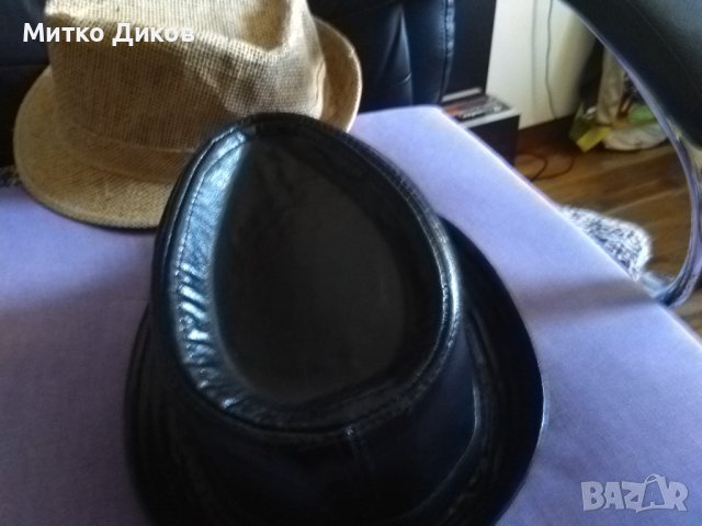 Бомбе естествена кожа и бомбе тип сламено размер 58 нови, снимка 13 - Шапки - 42166766