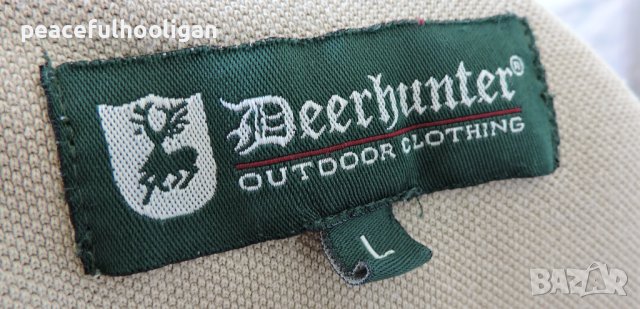 Deerhunter - мъжка поло тениска размер Л (лов и риболов) , снимка 13 - Тениски - 44340194