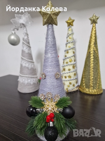 Коледни елхички, снимка 6 - Декорация за дома - 52581395