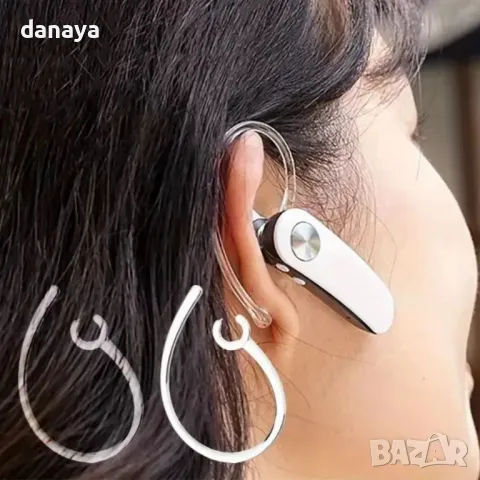 5653 Универсална кука за ухо държач на хендсфри прозрачен аксесоар за блутут, снимка 3 - Слушалки, hands-free - 48777510