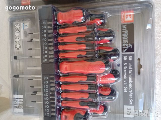 подарък, идея за ПОДАРЪК, Отвертки 37 броя , отвертки комплект НОВ ГОЛЯМ ПЪЛЕН, снимка 5 - Отвертки - 33993744