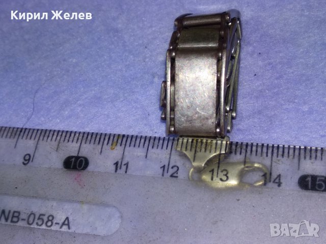 СТИЛНА КЛАСИЧЕСКА ВИНТИДЖ АРТ СРЕБЪРНА ГРИВНА СРЕБРО 925 МАЙСТОРСКА БИЖУТЕРИЙНА ИЗРАБОТКА 39922, снимка 6 - Гривни - 42600288