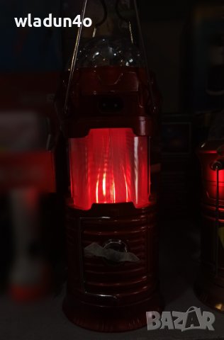 Телескопична Къмпинг лампа/фенер с диско ефект 4в1-20лв, снимка 4 - Къмпинг осветление - 21017541