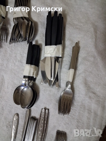 Вилици,лъжици и ножове 1бр-0,60€, снимка 6 - Прибори за хранене, готвене и сервиране - 53373884