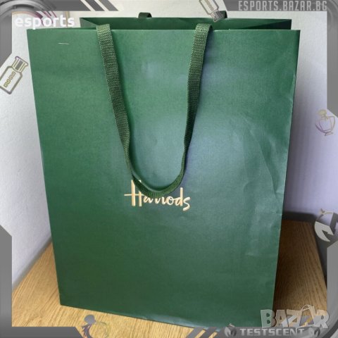 Автентична бутикова Harrods подаръчна торба 42 x 32 cm, снимка 1 - Други - 42059287