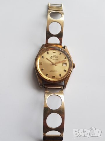 Мъжки механичен часовник Nelson 23Jewels, снимка 4 - Антикварни и старинни предмети - 38668692