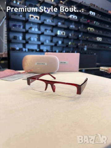 Очила на марката кутия сертификат + кърпичка miu miu fendi bottega veneta Burberry Gucci