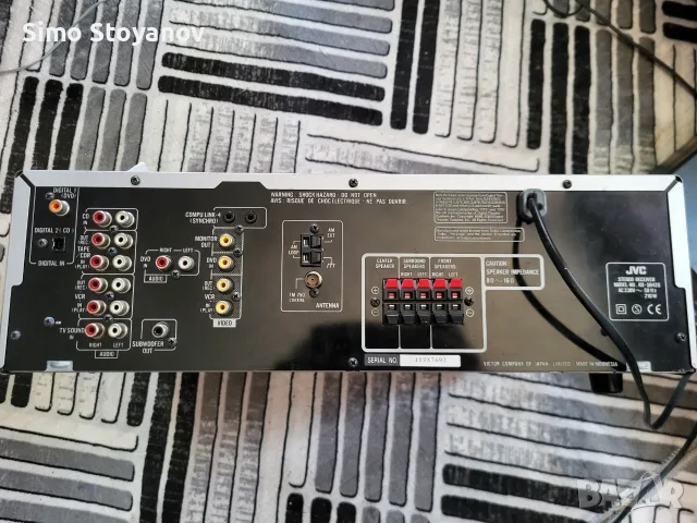 Receiver jvc работещ перфектно , снимка 2 - Ресийвъри, усилватели, смесителни пултове - 56270463