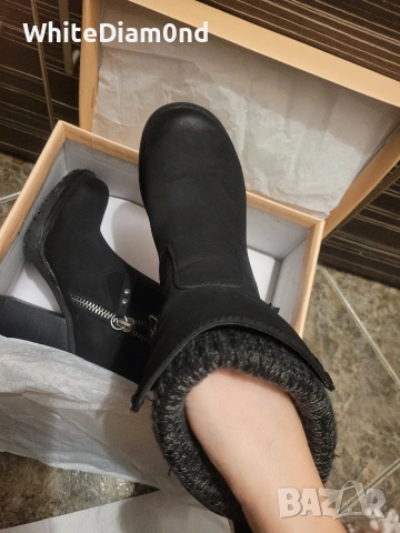 Дамски топли боти номер 37 , снимка 2 - Дамски боти - 53278838