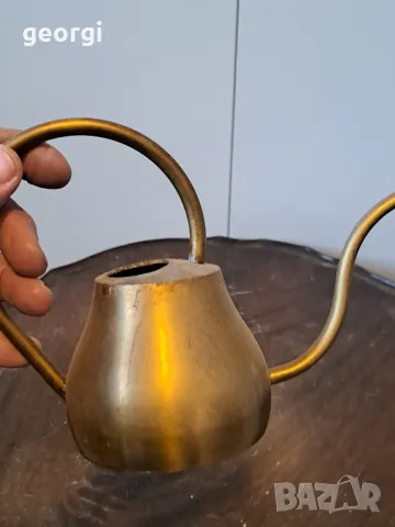 месингова мини лейка    17/3, снимка 4 - Антикварни и старинни предмети - 48995715