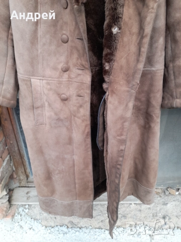 Стар Мъжки кожух #2, снимка 3 - Други ценни предмети - 51978986