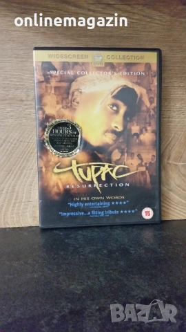 DVD    Tupac - Resurrection 