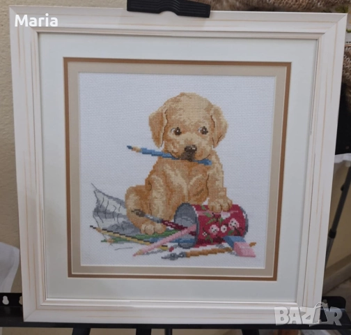 Гоблен с кученце