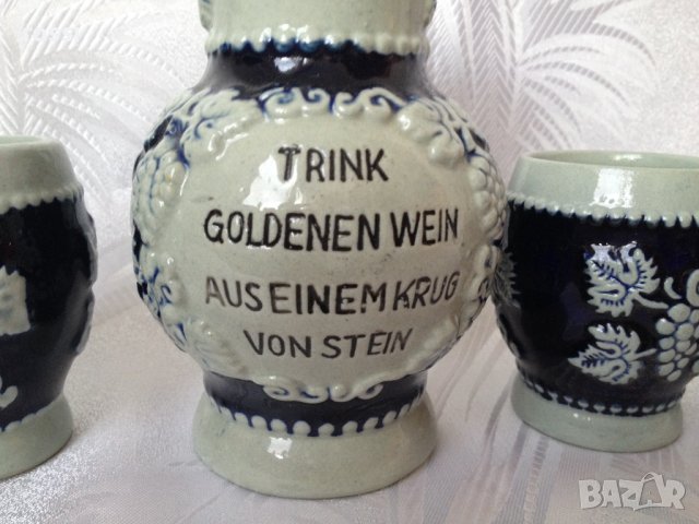 Vintage. Нов. Немски сервиз за вино/ракия., снимка 5 - Сервизи - 39977309