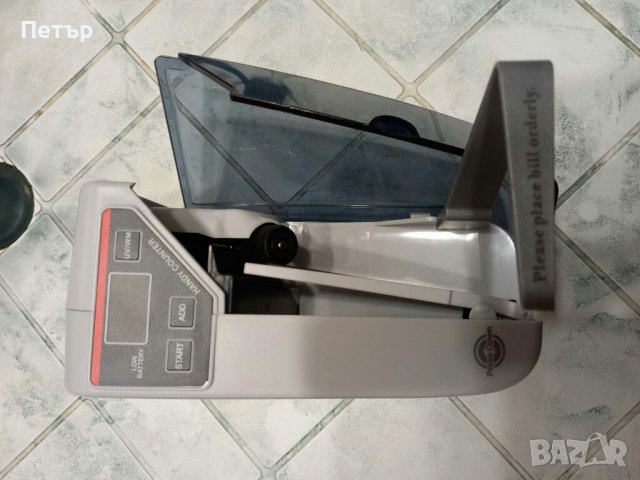 Машина за броене на банкноти с UV лампа, банкнотоброяч, money counter, машина за броене на пари, снимка 3 - Друга електроника - 39688124