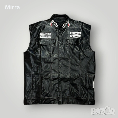 Sons Of Anarchy Biker Vest Елек, снимка 2 - Суичъри - 52057265