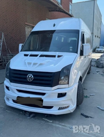 лип спойлер за преден капак Крафтер и спринтер W906, снимка 1