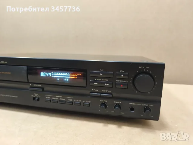 Двуглав Касетен Дек с Хоризонтално зареждане DENON DRS-610, снимка 5 - Декове - 56320813