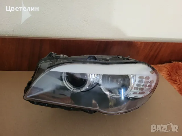 Ляв фар BMW 5 F10 F11 ксенон незавиващ lqv far бмв ф 10 11  xenon, снимка 3 - Части - 47817377