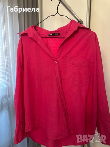 Розова дамска риза