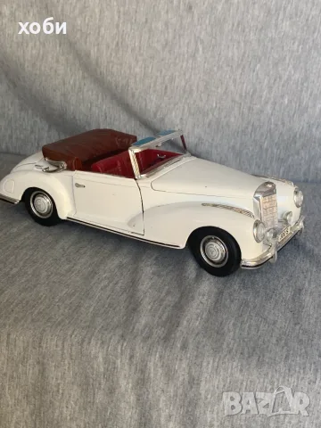 кобичка  Mercedes-Benz 300 S от 1955 г 1:18, Maisto., снимка 3 - Колекции - 55970676